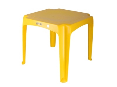 Стол «Пластишка», цвет желтый